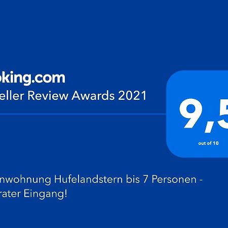 Ferienwohnung Hufelandstern Bis 7 Personen - Mit E-Ladesaeule! باد ويلدنغن المظهر الخارجي الصورة